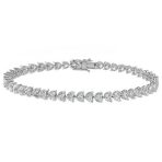 Lab-Grown Diamond Tennis Bracelet